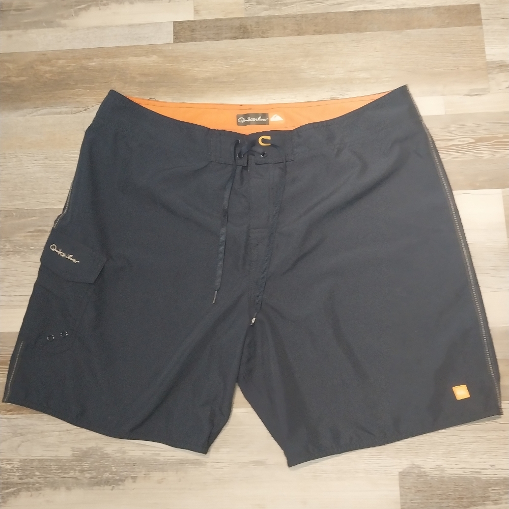 Quicksilver Mens Swim Trunks, Size 38, Blue